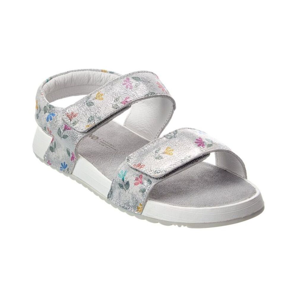 Naturino Salny Suede Sandal, Silver